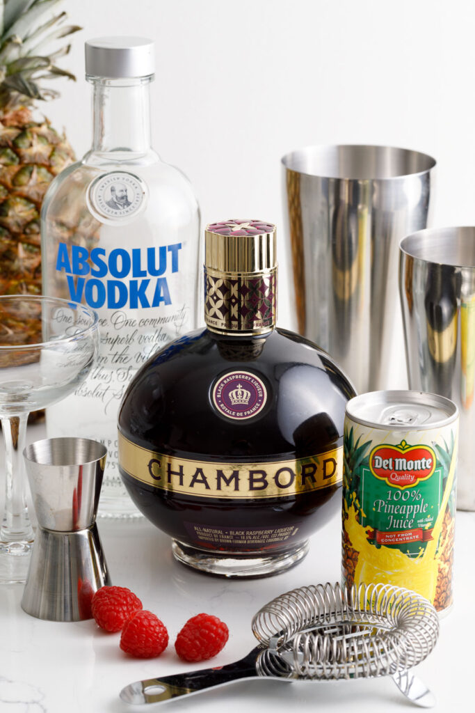 French Martini ingredients