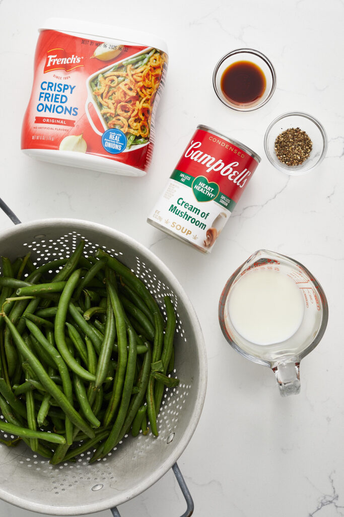 Green bean casserole ingredients 