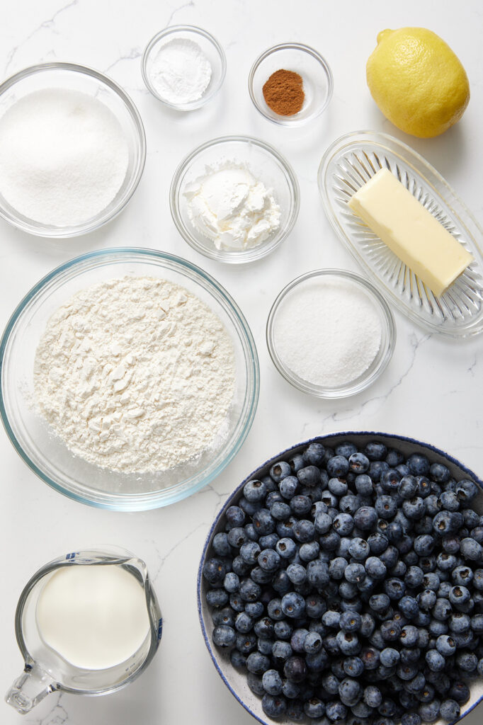 blueberry cobbler ingredients