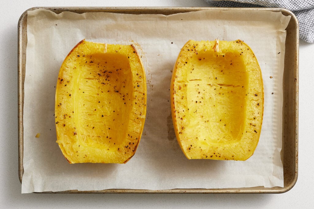 Roasted spaghetti squash
